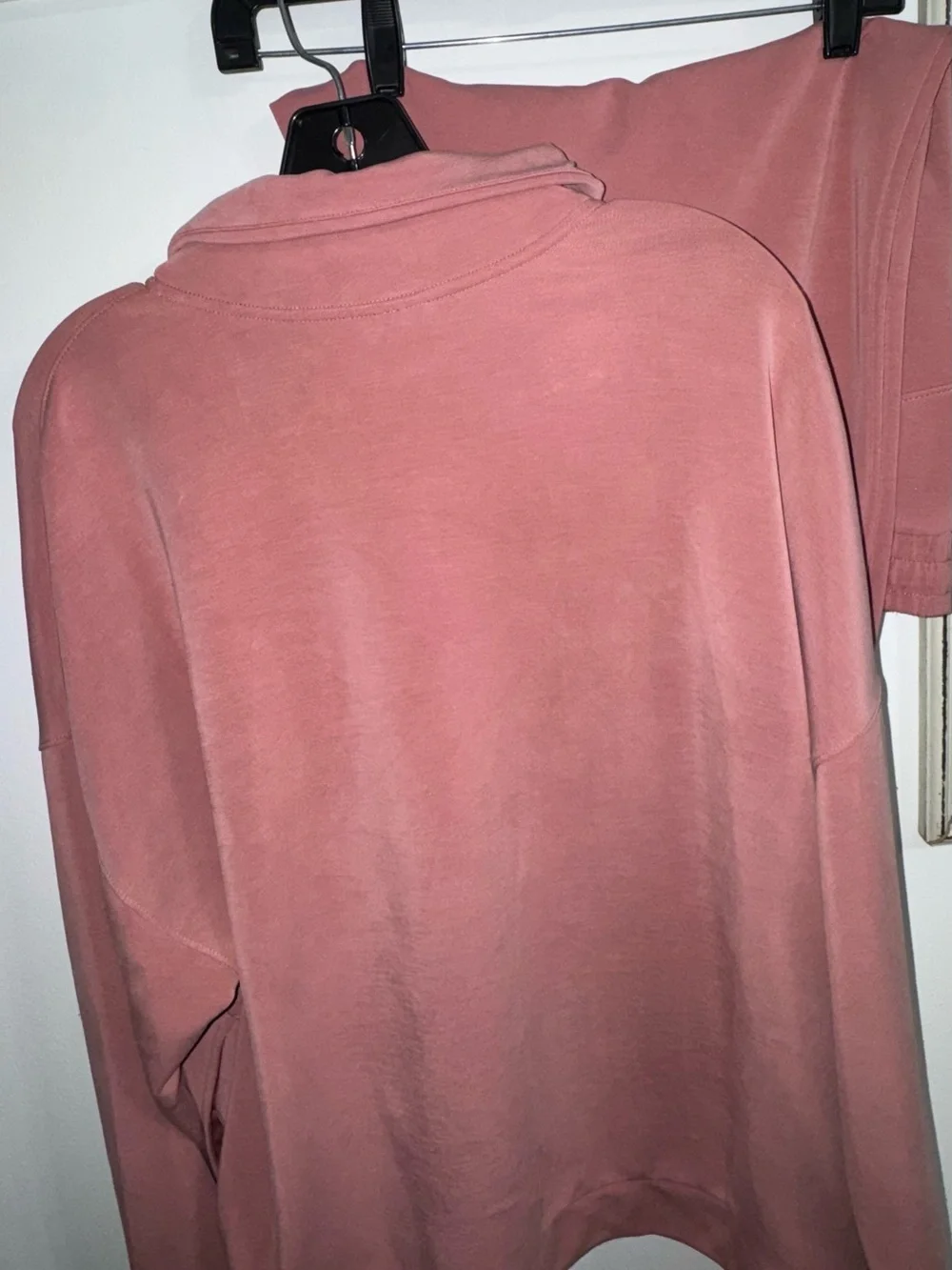 Half-Zip Sweatshirt Set in Dusty Rose (soft) **read description****